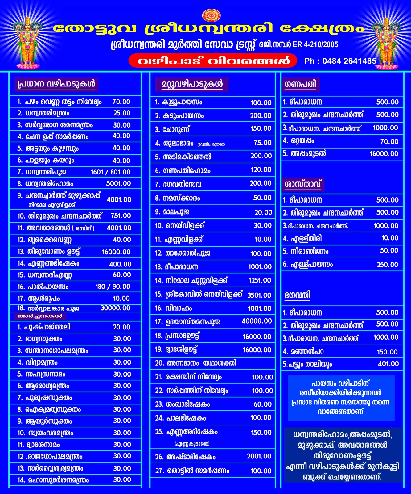 thottuva-dhanwanthari-main-list-offerings-common